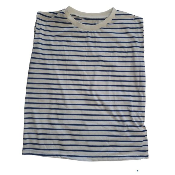 CUPSHE, striped sweater for women, Size S, NWT, white and blue, it is NWT, the c - Picture 1 of 6